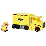 Paw Patrol, Big Pups Rubble Trasformare Toy Truck con Action Figure da Collezione, Giocattoli Bambini dai 3 Anni in su, ...