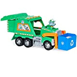 Paw Patrol - Camion per la raccolta di rifiuti riciclabili di Rocky, con personaggio da collezione e 3 utensili, per ...