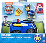 Paw Patrol Chase Transforming Police Cruiser con flip-open megafono, dai 3 anni in su