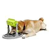 PAWZ Road pet 2 In 1 giocattolo dispenser per cani con alimentatore puzzle, distributore interattivo per esercizi mentali per cuccioli ...