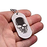 PDGYR Ghost Recon Wildlands Keychain Dag Tag Key Ring Holder Tom Clancy Metal Alloy Key Chain Men Jewelry Chaveiro