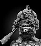 Pechetruite 1 x GARGHUK Ogre Chieftain - Reaper Bones Miniatura per Gioco di Ruolo Guerra - 44006
