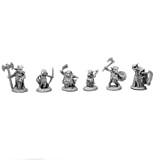 Pechetruite 6 x Kobold Leaders - Reaper Bones Miniatura per Gioco di Ruolo Guerra - 77653