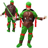 Pegasus Costume tartaruga ninja bambino Vestito Carnevale ninja (XL 10/11 ANNI)