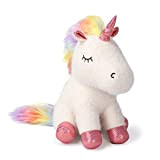 Peluche a forma di unicorno, 30 cm, cuscino imbottito con peluche, morbido e soffice arcobaleno pony, cuscino da abbracciare, regalo ...
