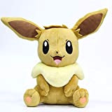 Peluche Anime Funny Soft Toy Doll 30cm Let's Go Gioco Monster Eevee fazzoletto per i bambini
