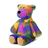 Peluche bambola peluche bambini cuscino regalo per Natale e San Valentino (orso arcobaleno) (assa-911)