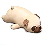 Peluche Bulldog, peluche da 50 cm, cuscino imbottito per cuccioli, morbido e soffice, regalo per ogni età e occasione