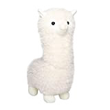 Peluche di alpaca di campagna primaverile, animale farcito di lama grande 45 cm bambola Plushie abbraccio cuscino morbido soffice cuscino ...