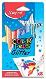 Pennarelli Maped Glitterati - Pennarelli effetto Glitter - Confezione 8 pezzi (845808)