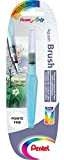 Pentel XFRH Aquash Water Brush pennello con serbatoio riempibile, punta fine