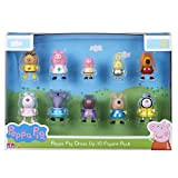 Peppa Pig 06668 - Confezione da 10 figurine, multicolore, 4 x 5 x 5,5 cm