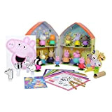 Peppa Pig, Casa di Peppa Pig con 12 Figure più Set di attività I Artigianato per Bambini / Libri da ...