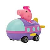 Peppa Pig e i suoi amici Mini Flitzer, 8 diversi motivi – Passeggino con ruote corrette (aereo Peppa)