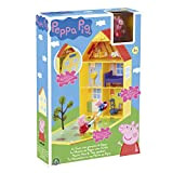 Peppa Pig, La Maison de Peppa con giardino e 2 personaggi, Personaggi, Mobili & Accessori, Maniglia Pratico per il Trasporto, ...