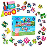 Peppa Pig Puzzle Bambini 3 Anni Treno - Giochi Educativi per Imparare Numeri