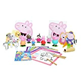 Peppa Pig, Set da Gioco con 7 Figure + Kit Artistico I Arte e Artigianato per Bambini / Libri da ...