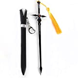 Per Sword Art Online Portachiavi Pop-Up Kirito Black Sword cm Metallo Arma Modello Pendente Giocattolo Regalo