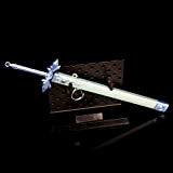 Per Sword Art Online Portachiavi Pop-Up Yuuki Asuna Black Sword cm Metallo Arma Modello Pendente Giocattolo Regalo