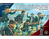 PERRY MINIATURES : 28mm; Schermagliatori Unionisti della Guerra Civile Americana 1861-65