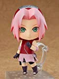 Personaggio anime Naruto Sakura Haruno Q Versione Nendoroid intercambiabile Viso mobile Figura PVC Anime Gioco del personaggio dei cartoni Modello ...