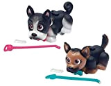 Pet Parade German Shepherd And French Bulldog Puppy Toy (Pack of 2)
