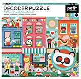 Petit Collage- Decoder Puzzle, Multicolore, 0810073341197
