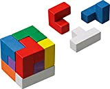 Philos 3519 - Cubo rompicapo Tetris, colorato