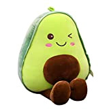 PHYMAT Avocado peluche giocattolo carino cuscino/tappetino Avocado, kawaii bambola peluche che gettano regali di compleanno del cuscino (30cm)