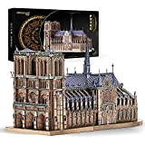 Piececool Puzzle 3D in metallo Metal 3d puzzle notre dame cattedrale parigi DIY 3d in metallo modello per adulti