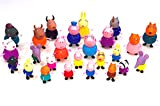 Pig Family Toys 25Pcs Peppa Pig Giocattoli Different Model Figure Toys Peppa Pig Figurine