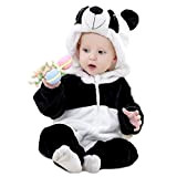 Pigiama orsetto panda - pigiamone - bambino - bambina - senza piedi - pile - costume - tutone caldo - ...
