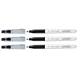 Pilot - Frixion Colors - Set of 3 Erasable Felt-Tip Colouring Pens - Medium Tip - Black