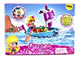 Pinypon – Barca pirata + 1 personaggio (Famosa 700014203), multicolore