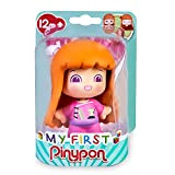 Pinypon - My First Pinypon, statuetta da toeletta, 3 diverse espressioni di volti per bambini da 1 anno