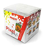 Pixel P90046-63501 - Kit divertente fai da te 25, per 6 portachiavi (medaglioni) per bambini, sistema a incastro, senza stiratura ...