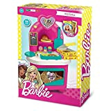 Pizzeria compatibile con Barbie Playset H 96 cm - Giocattolo Bambini con Pizze Accessori Gioco + Omaggio portachiave pailettes e ...