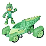 PJ Masks Geckomobil Giocattolo prescolare Geckos Veicolo con Action Figure Geco per Bambini dai 3 Anni in su, Colore Verde, ...