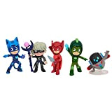 PJ Masks - Set di 5 personaggi da collezione Super Moon