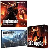 PKGamePack Wolfenstein: Il gioco da tavolo (Il gioco di base, The Old Blood e il 3D Kit Terrain) - Versione ...