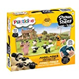 Plasticine Shaun The Sheep Model Maker Farmyard Fun, PLT11000, Multicolore