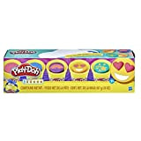 Play-Doh, Color Me Happy, confezione da 5 vasetti di cui 3 ispirati alle emoji per bambini dai 2 anni in ...