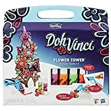 Play-Doh - DohVinci Flower Tower Kit Creativo, 4 Tubetti
