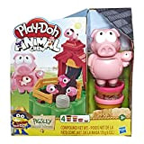 Play-Doh Hasbro Maialini della Fattoria (playset Animali da Fattoria Animal Crew, con Pasta da Modellare 4 Colori atossici)