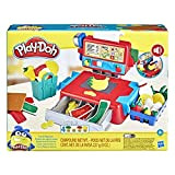 Play-Doh Hasbro Registratore di Cassa Playset con Suoni Divertenti, Accessori e 4 Colori di Pasta da Modellare