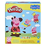 Play-Doh Hasbro Stylin Set con 9 barattoli di Composto modellabile atossico, 11 Accessori, Giocattolo di Peppa Pig per Bambini dai ...