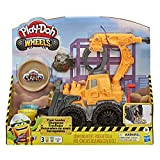 Play-Doh Hasbro Wheels - Escavatore Deluxe (Playset con Composto sabbioso Pasta da Modellare Classica)