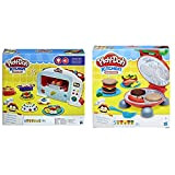Play-Doh Il Magico Forno, B9740EU4 & Kitchen Creations Il Burger Set, B5521EU6