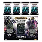 PlayFusion Warhammer Warband - Set da 5 pezzi, include Starter Pack Savagery +4 confezioni di ripetitori per assalto