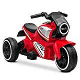Playkin MOTO KID - Moto elettrica ricaricabile 6V triciclo + 24 mesi giocattoli per bambini batteria
